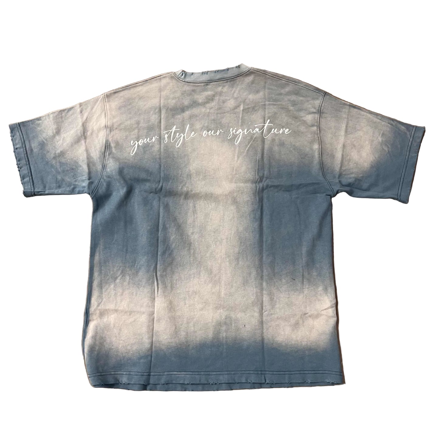 Tee Shirt Vivace Studio Bleu Délavé