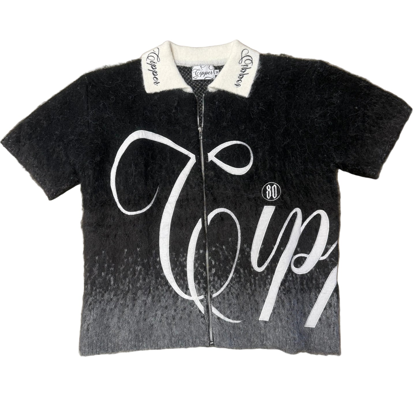 Chemise Mohair Noir 80cipper
