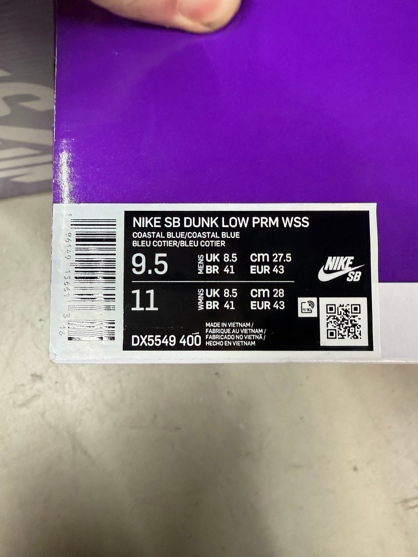 Nike Dunk Low SB Why so sad 43