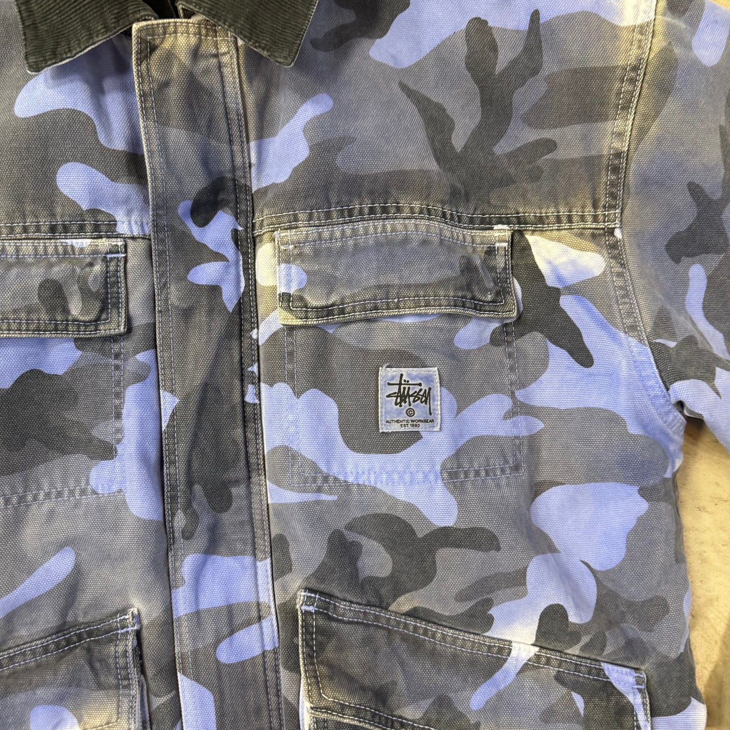 Jacket Stussy Camo Occasion