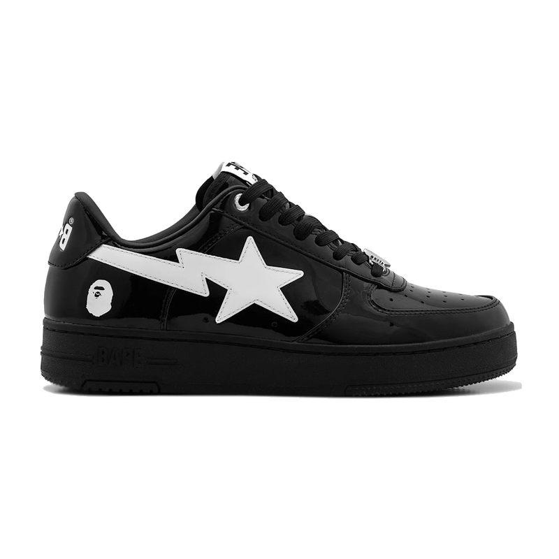 A Bathing Ape Bape Sta #2 Black White