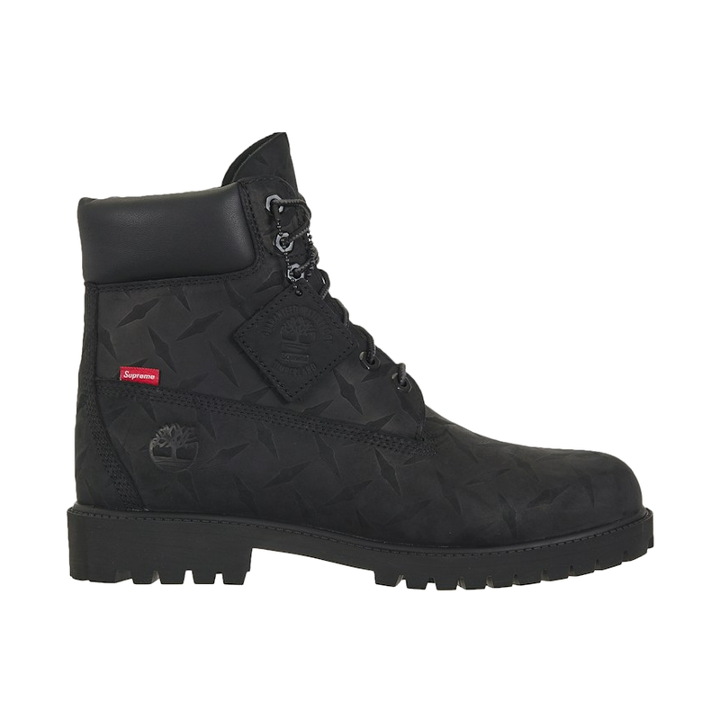 Timberland 6" Premium Waterproof Boot Supreme Diamond Plate Black 2026