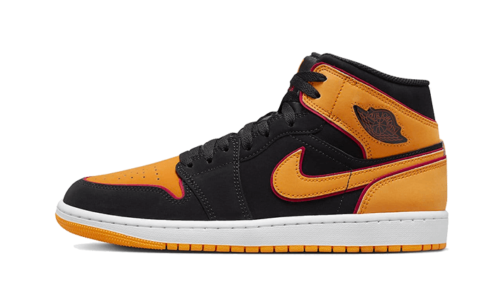 Air Jordan Mid Fat Tongue Black Orange – BLUEDROP