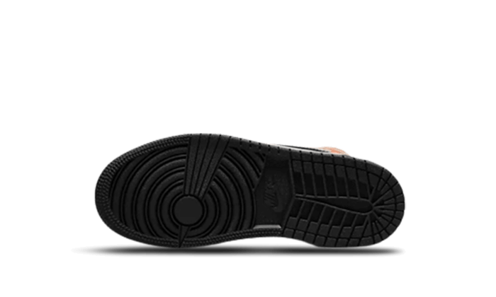 Air Jordan Air Jordan 1 Mid SE Orange Suede Enfant (PS) - DV1341-800