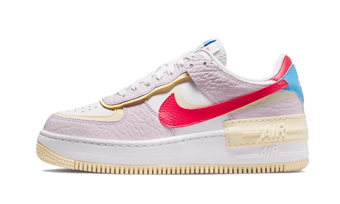 nike air force 1 white blue pink