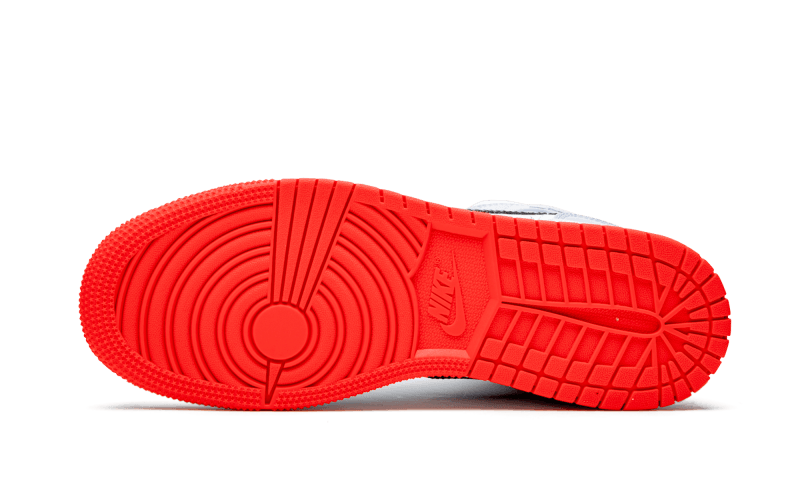 Air Jordan Air Jordan 1 Mid Half Blue Polka Dot Swoosh - 555112-400