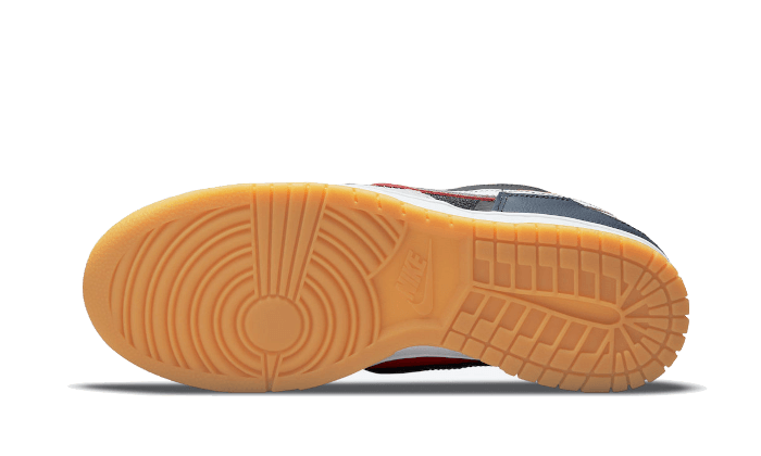 Nike Dunk Low Scrap University Red - DN1775-001