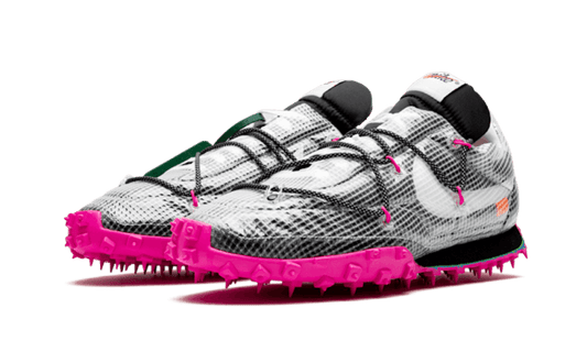 Nike Waffle Racer Off-White Black Fuchsia - CD8180-001