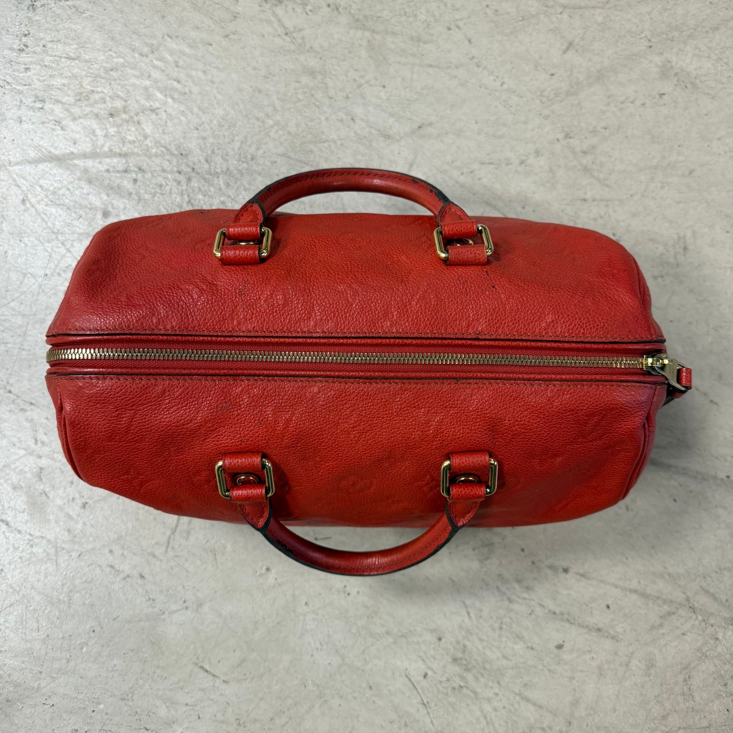 Sac Louis Vuitton Speedy 30 Rouge