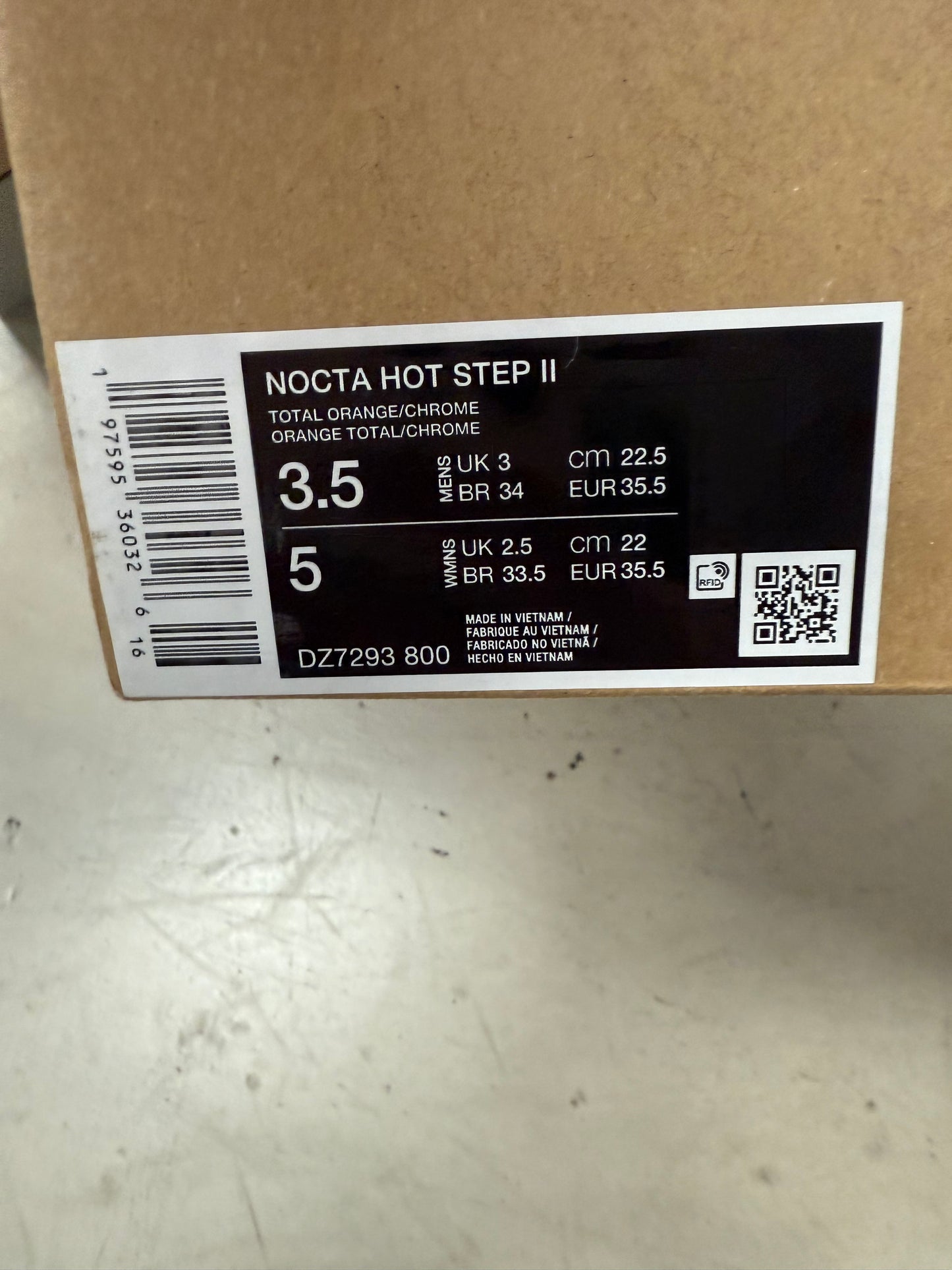 Nocta Hot Step 2 Orange 35,5