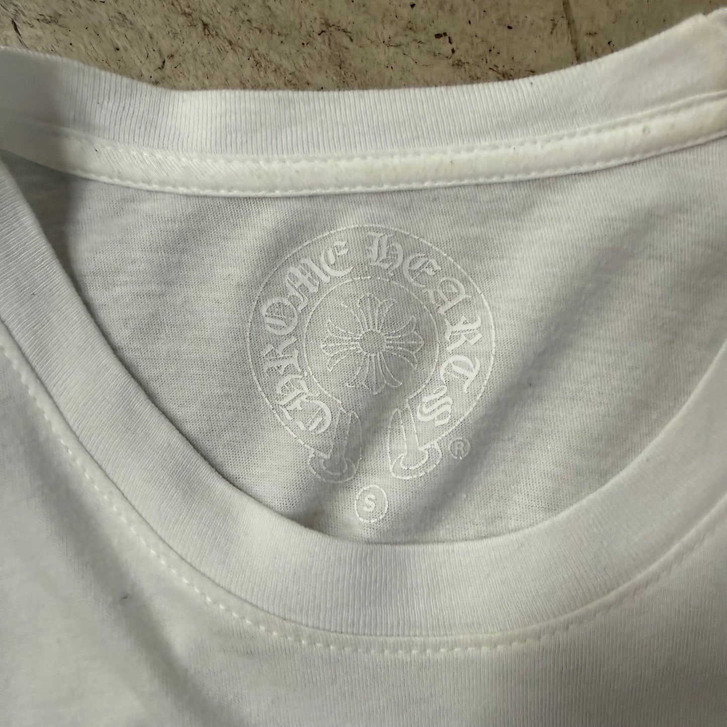 Tee Shirt Chrome Hearts Los Angeles Blanc