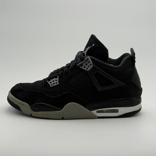 Jordan 4 Black Canvas 45,5