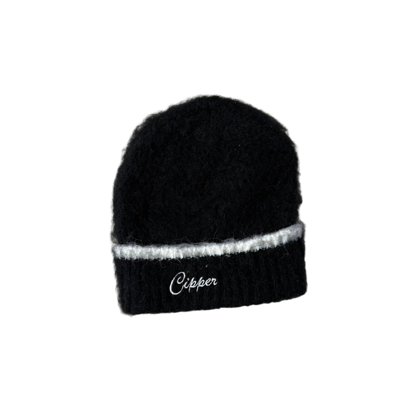 Bonnet 80cipper Noir mohair