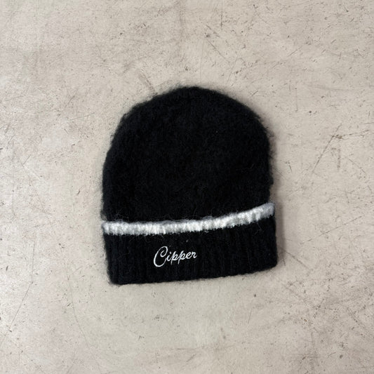 Bonnet 80cipper Noir mohair