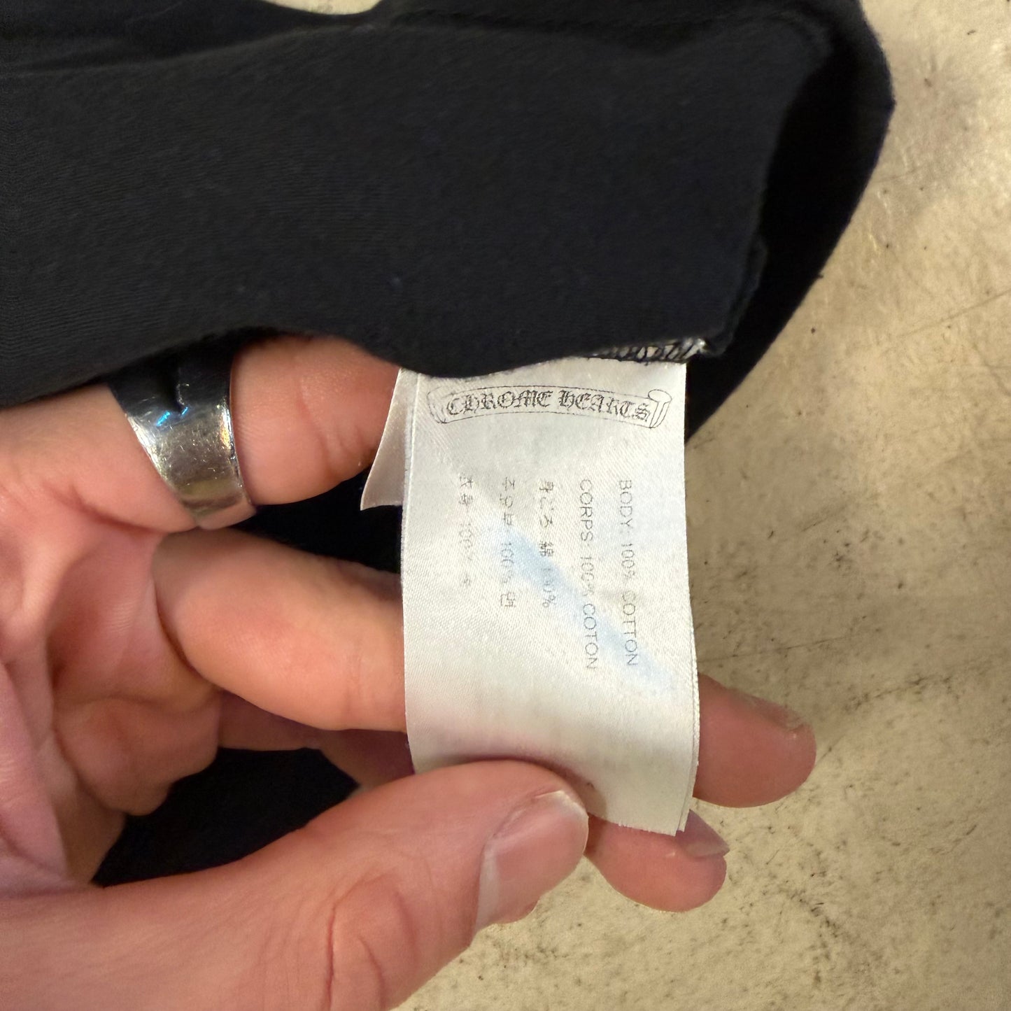 Tee Shirt Chrome Hearts USA pocket