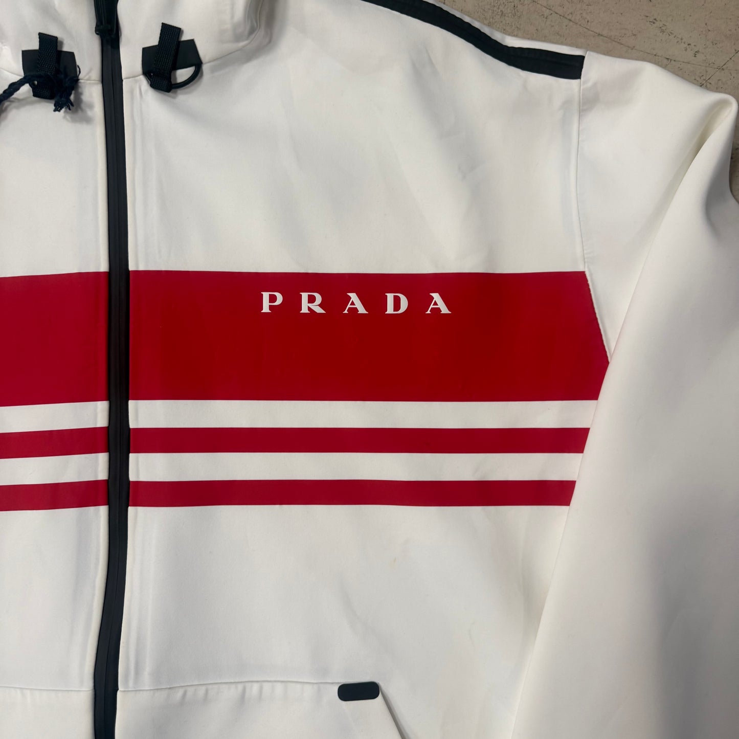 Veste Prada Nylon Blanche