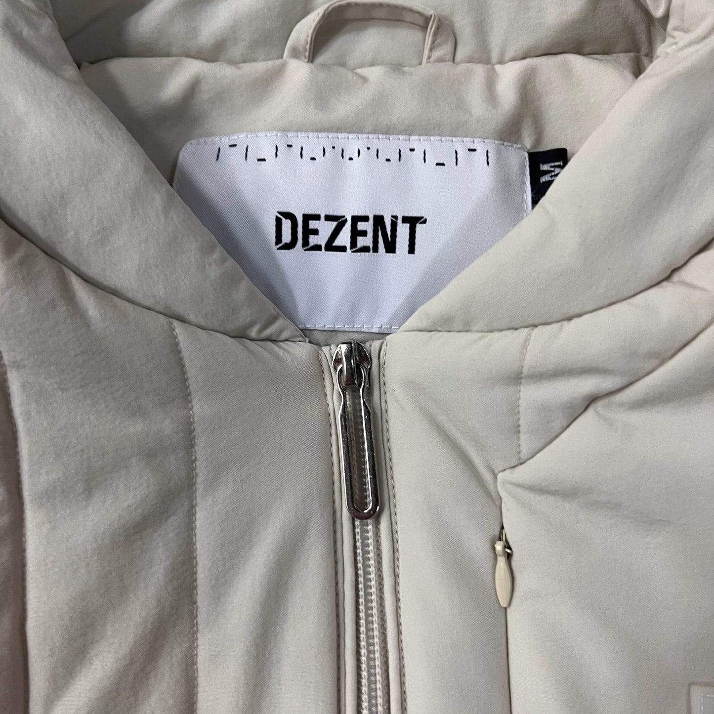 Doudoune Sans Manche Beige Dezent