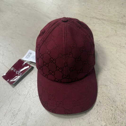 Casquette Gucci Bordeaux