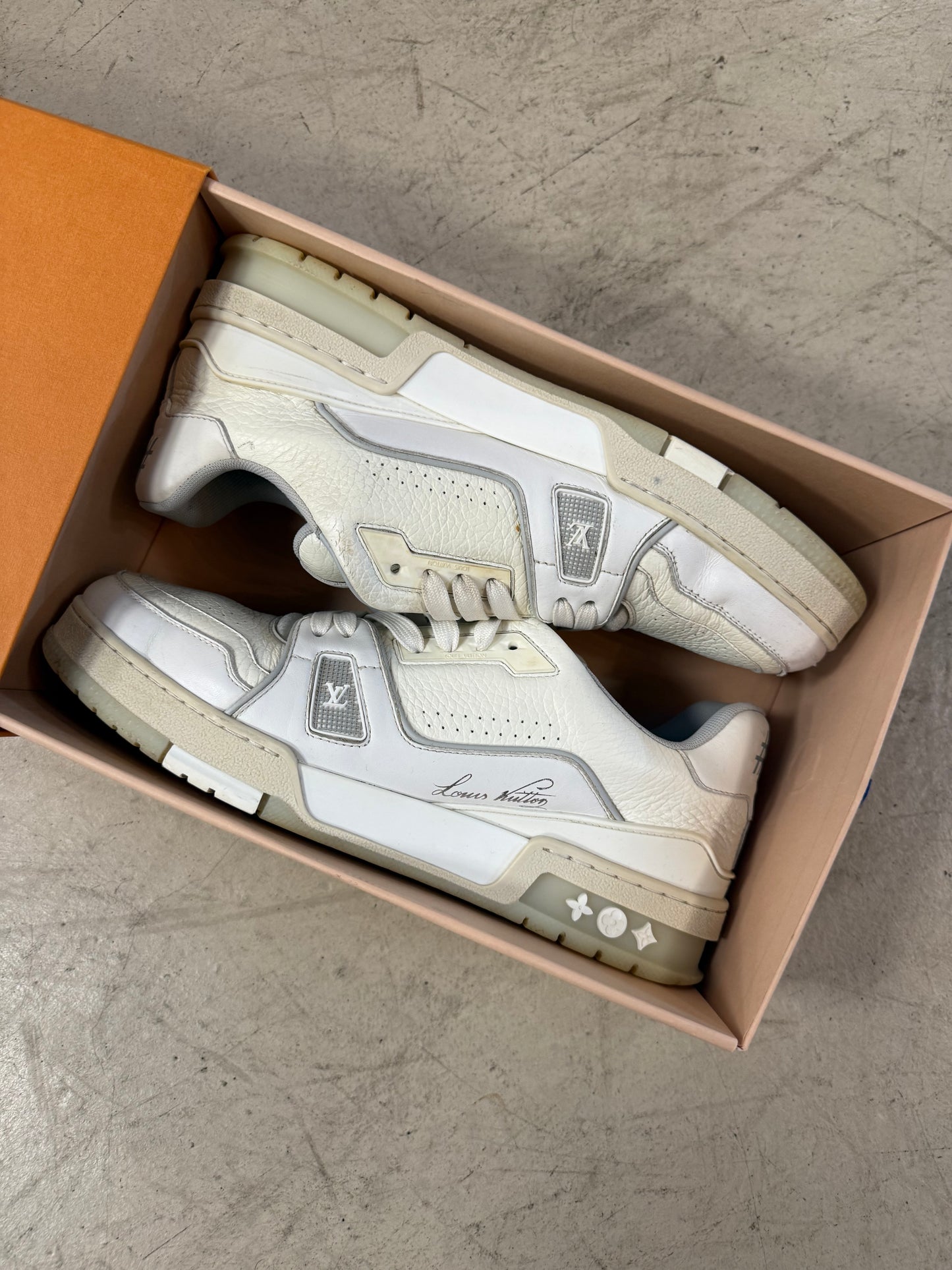 Louis Vuitton Trainer White 42