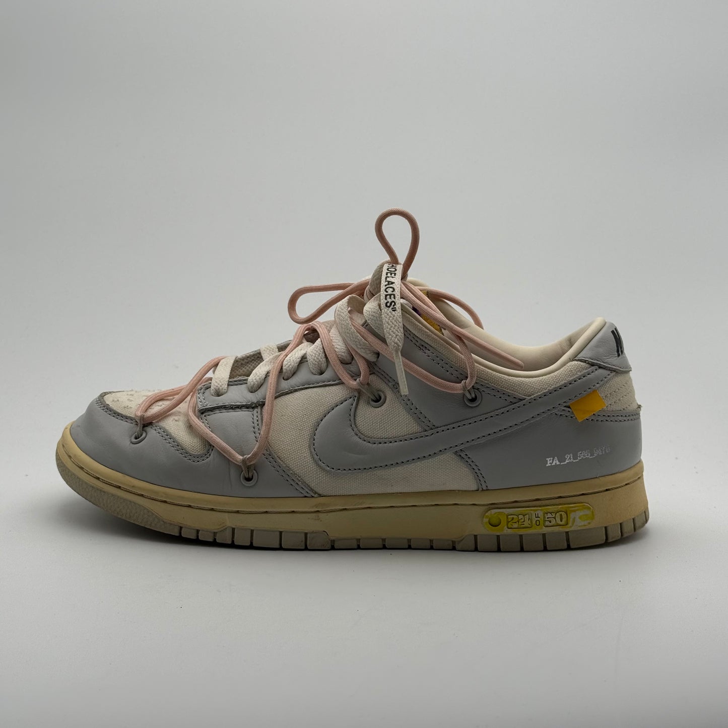 Nike Dunk Low Off White Lot 31 42,5