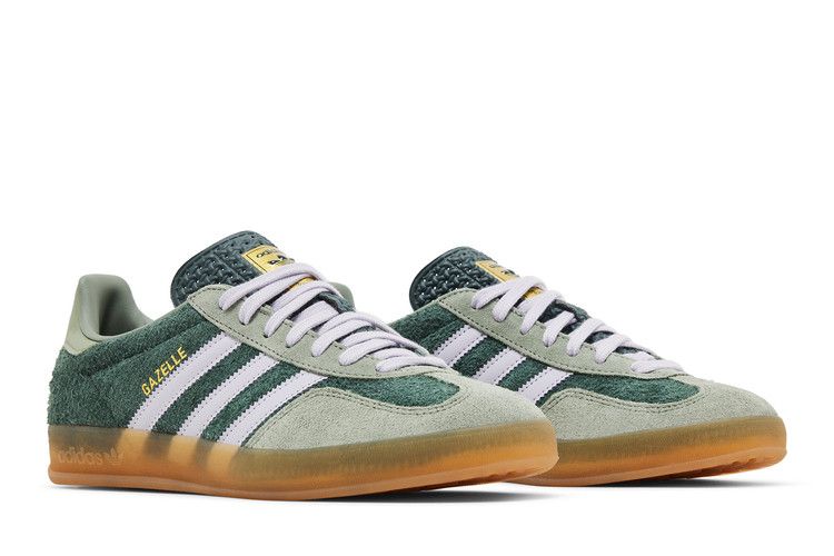Adidas Gazelle Indoor Mineral Green Silver Dawn - JI0323