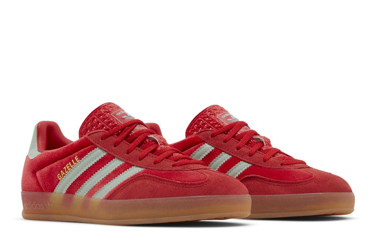 Adidas Gazelle Indoor Better Scarlet Hazy Green - IG6786