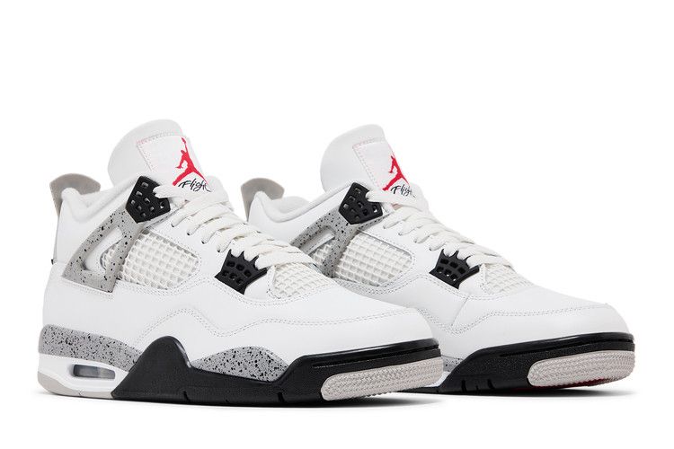 Air Jordan Air Jordan 4 Retro White Cement (2025) - FV5029-100 / IB4171-100