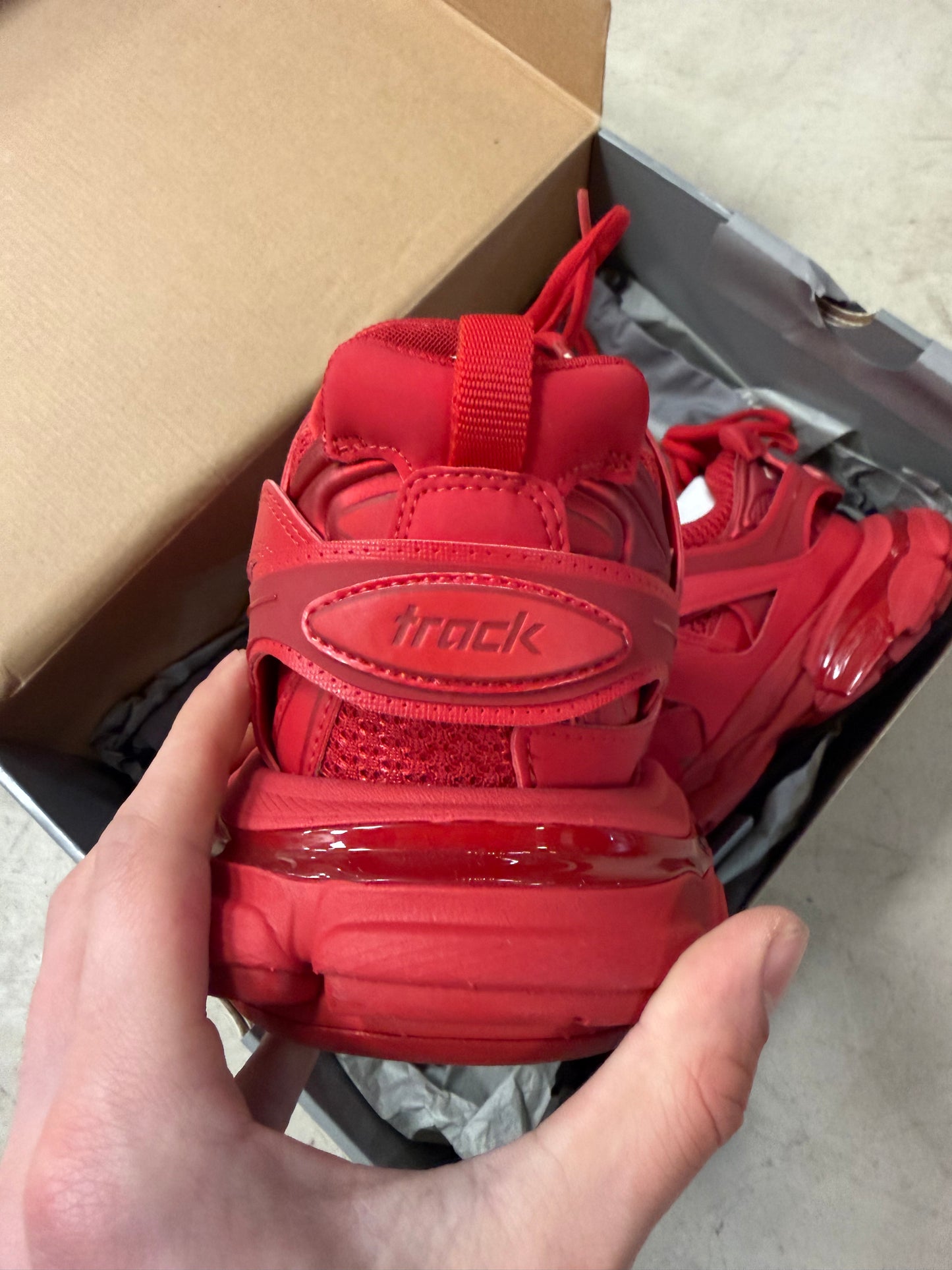 Balenciaga Track Red 42