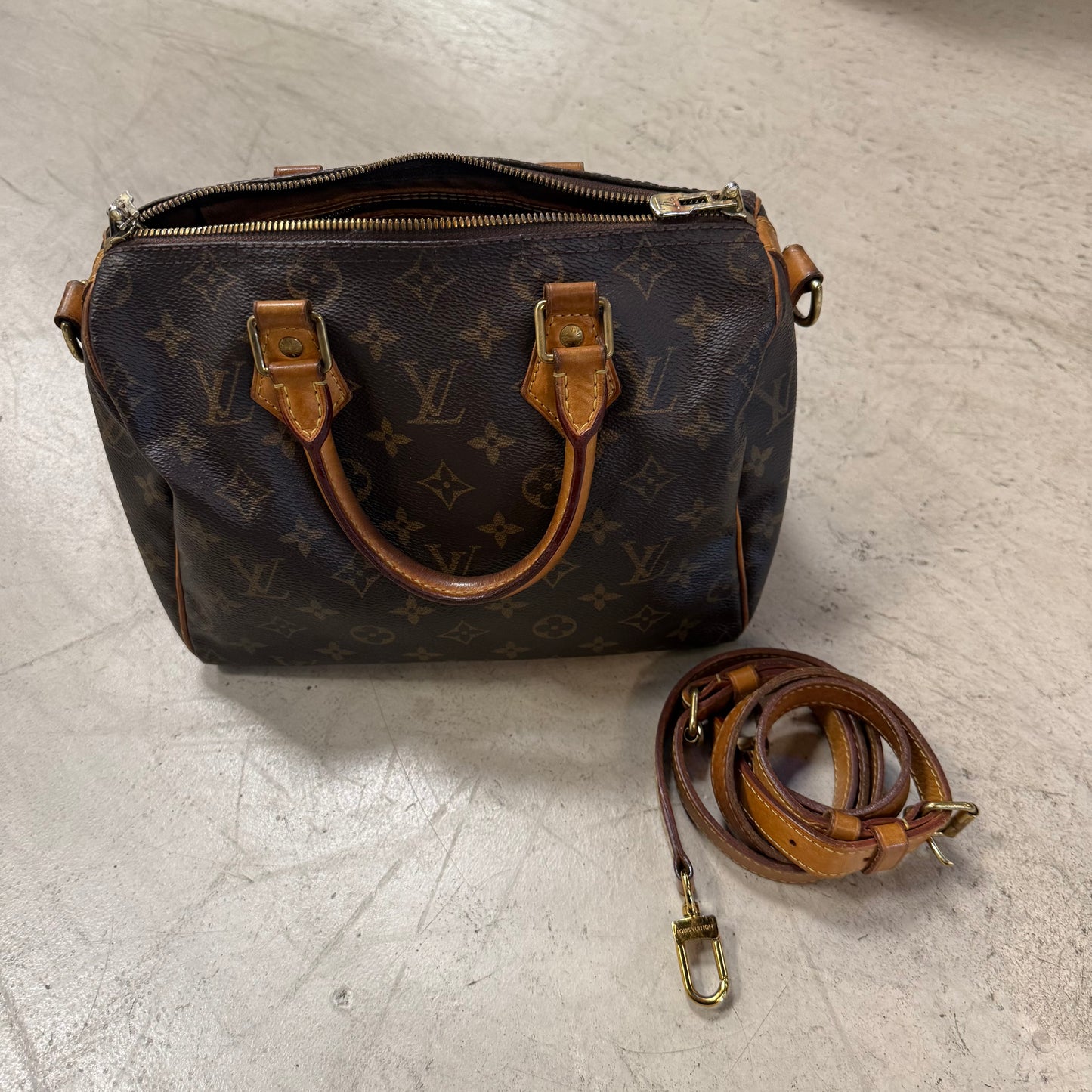 Sac Louis Vuitton Speedy 25 + Bandoulière