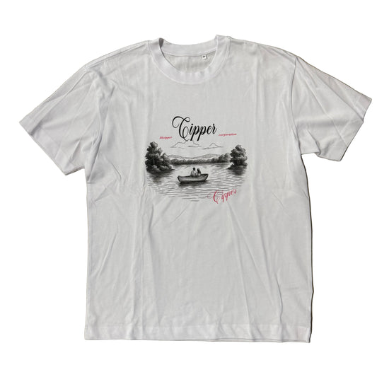 Tee Shirt 80cipper Blanc Rose