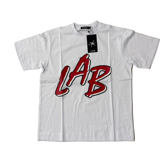 Tee Shirt Scientist Lab Blanc