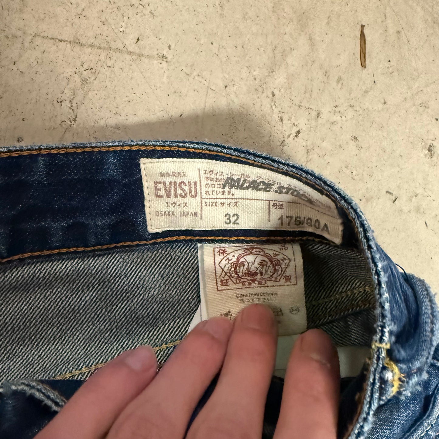 Jean Evisu x Palace occasion