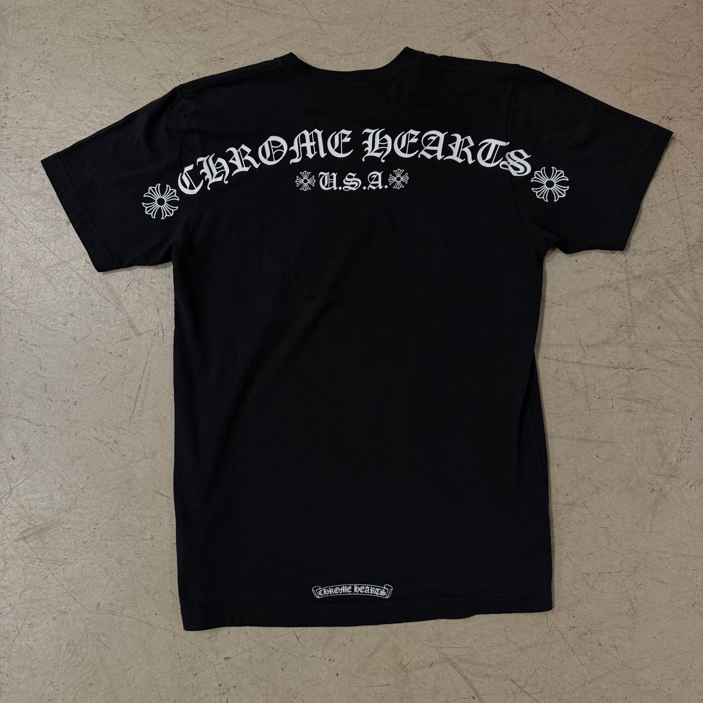 Tee Shirt Chrome Hearts USA pocket