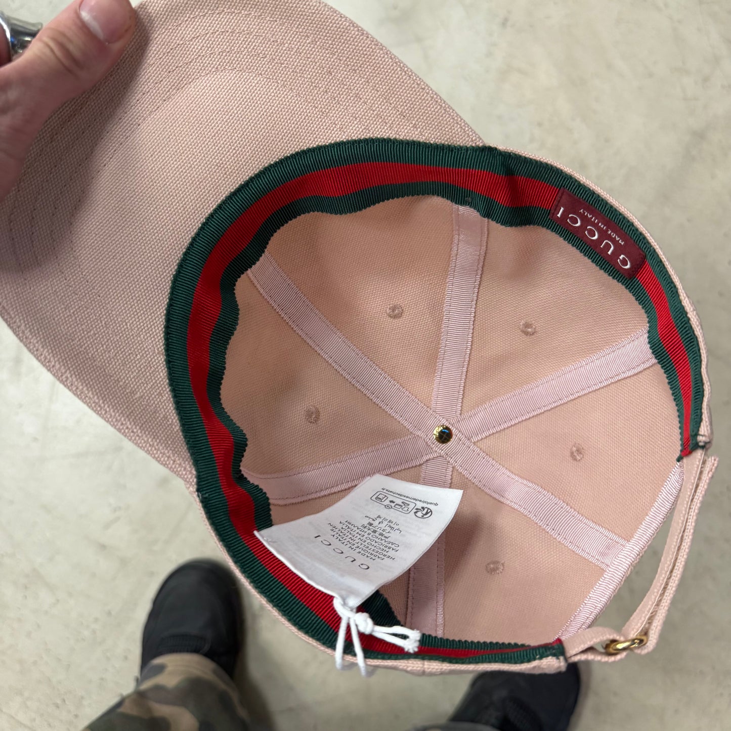 Casquette Gucci Rose