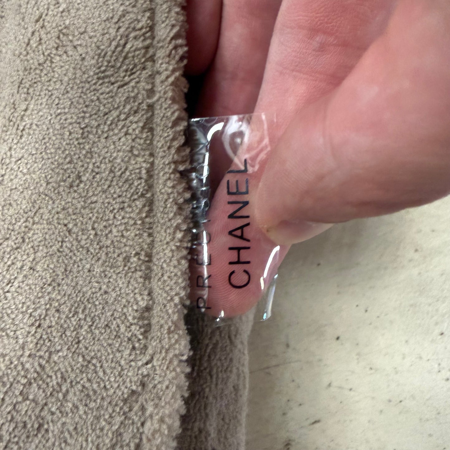 Sacoche Chanel Précision Beige