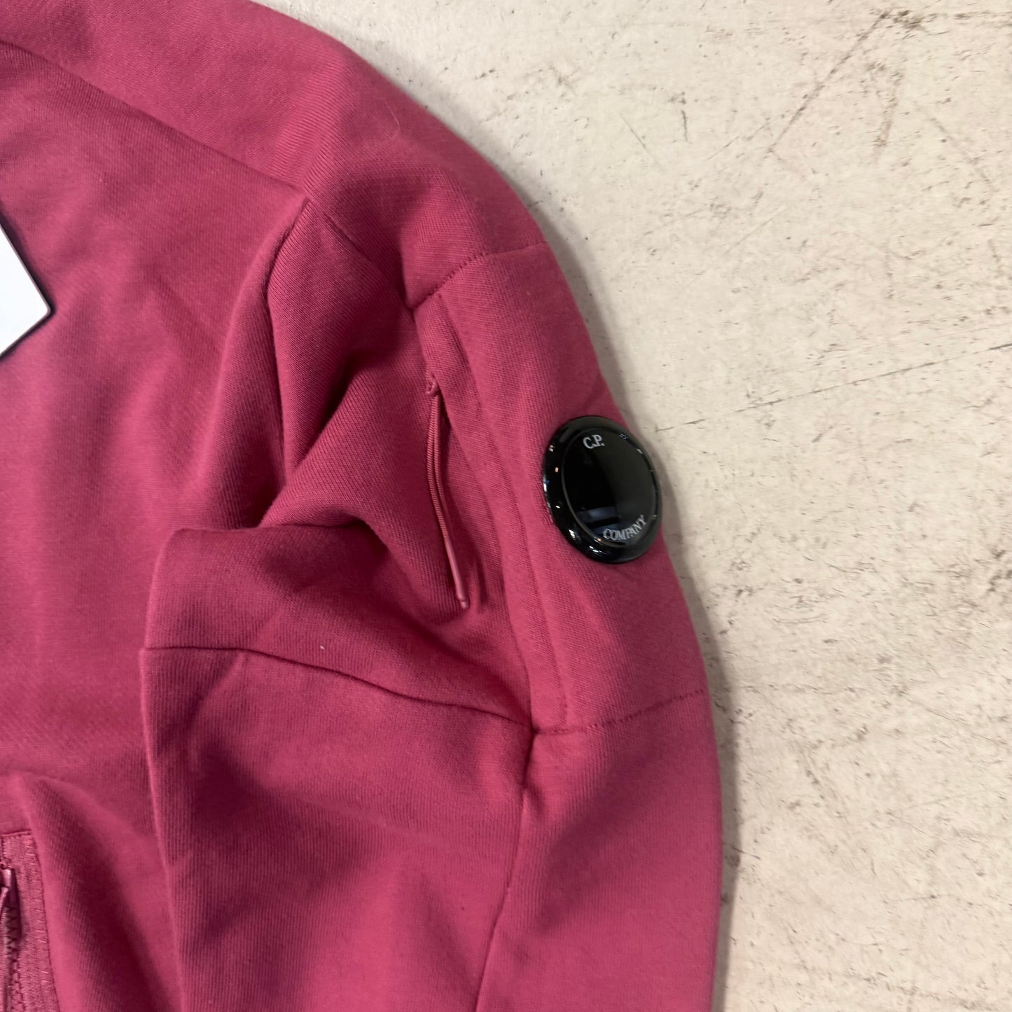 Veste Zip CP Company Rouge