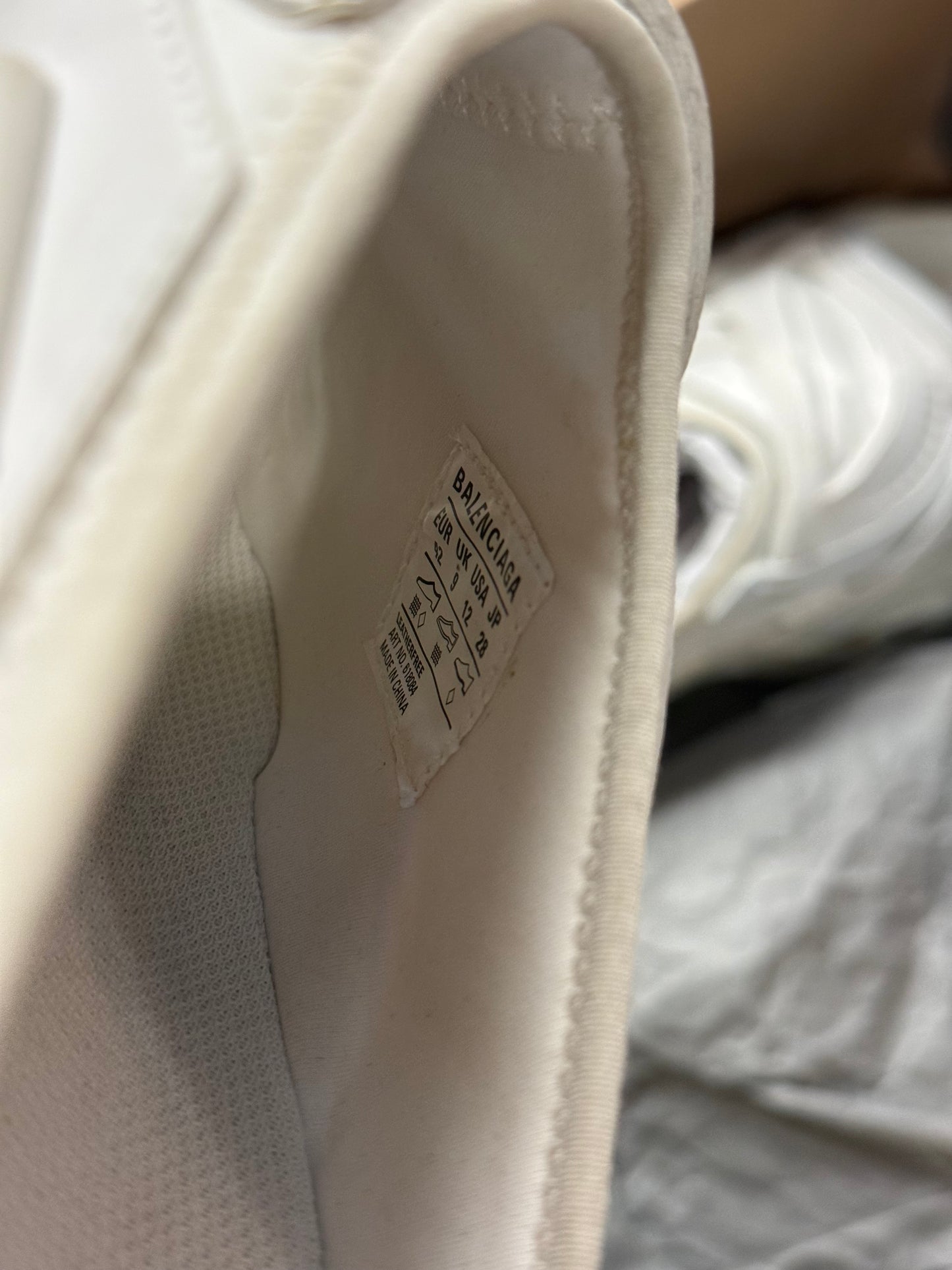 Balenciaga Track Slide White 42