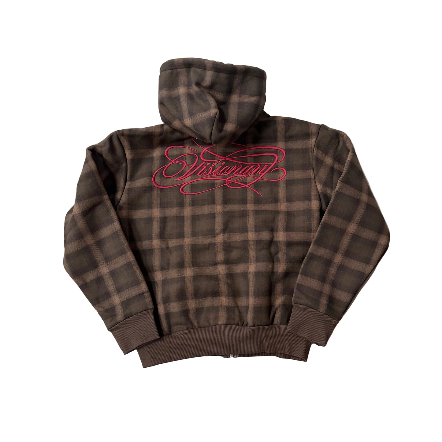 Veste Zip 808Vision Plaid Brown