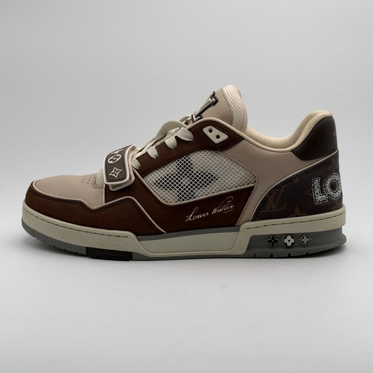 Louis Vuitton Trainer Scratch Brown 44