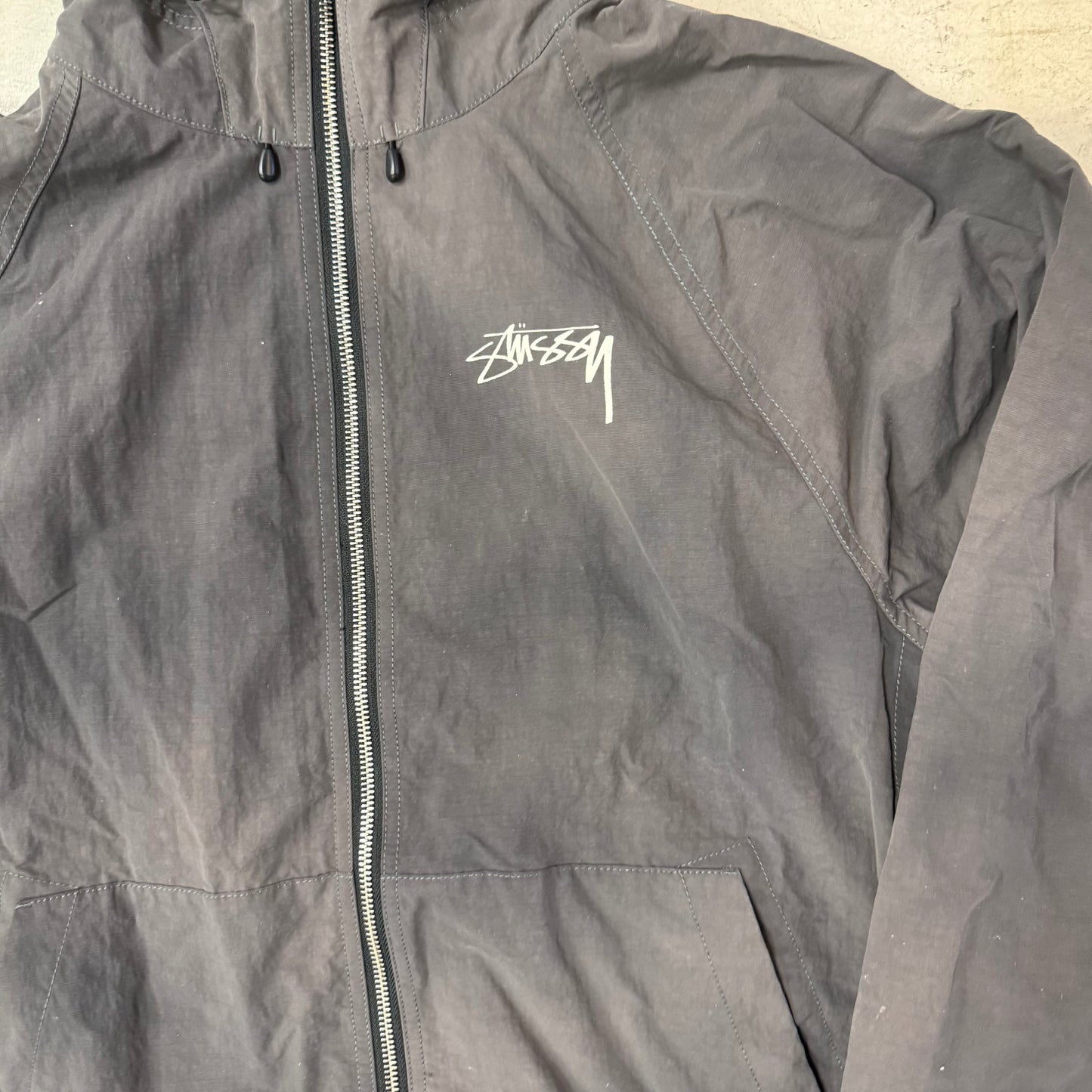 Veste Stussy Grise Occasion