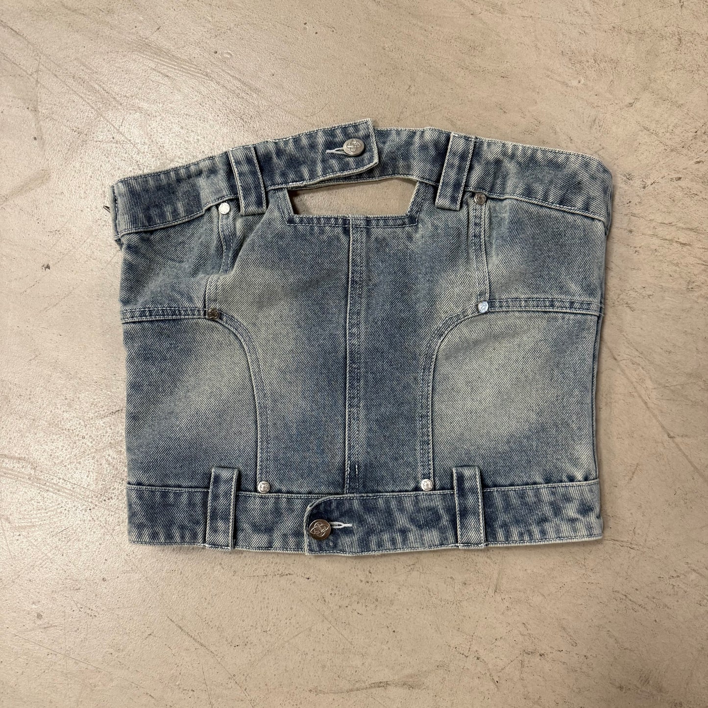 Top Femme Genese Jean Bleu