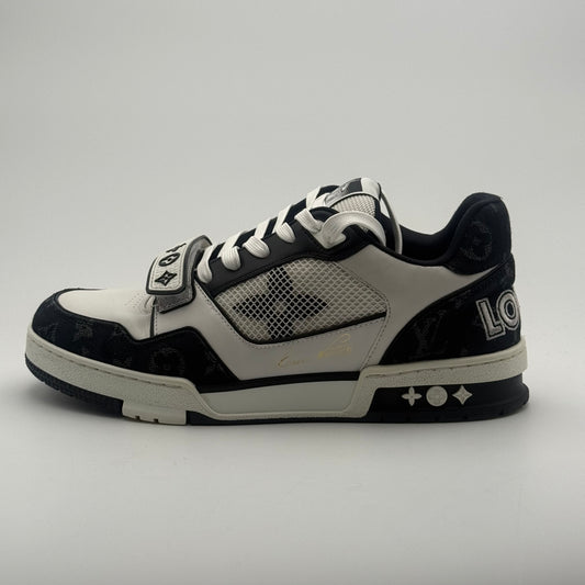 Louis Vuitton Trainer Noir Blanche 42
