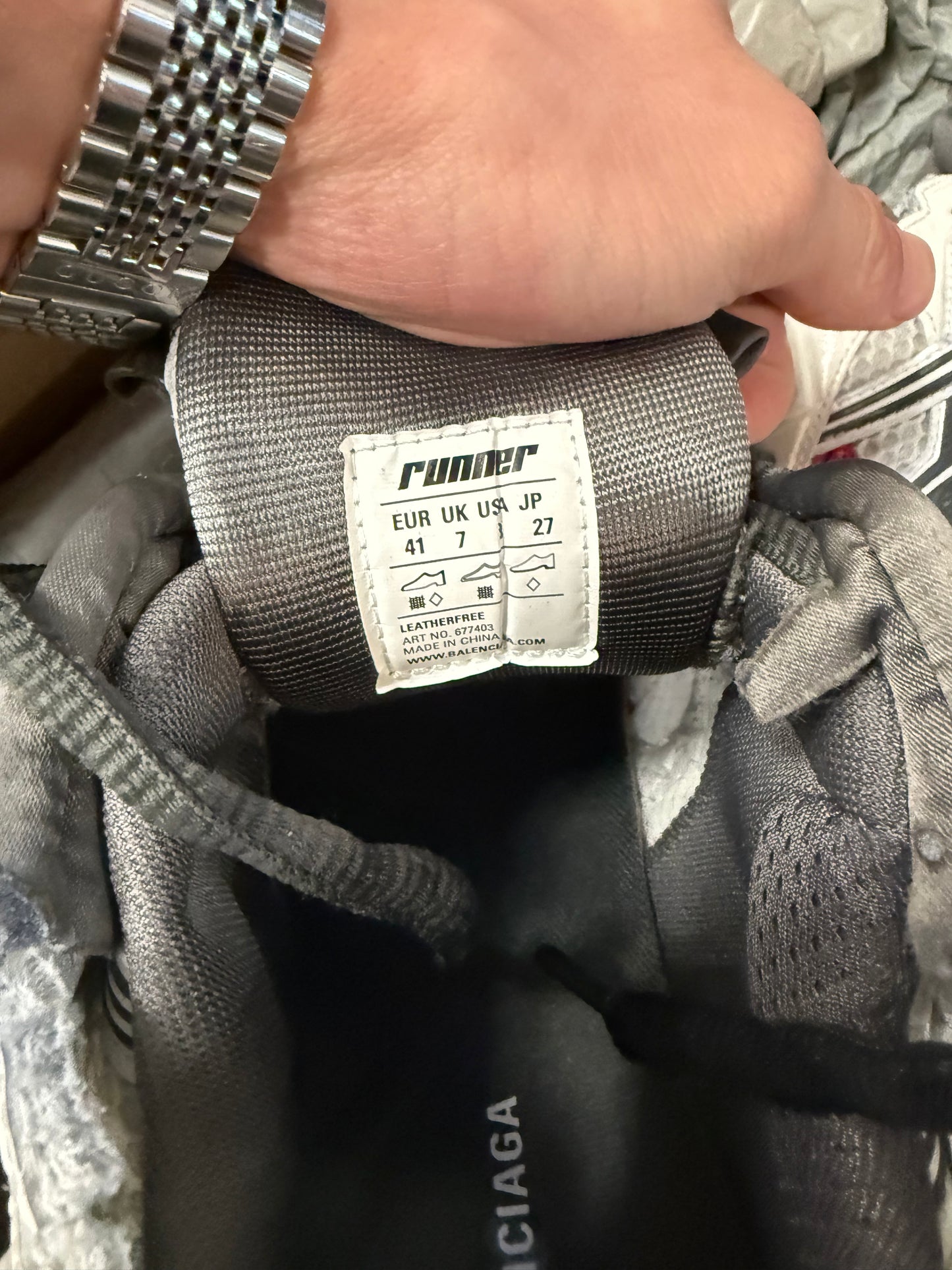 Balenciaga Runner Multi Red