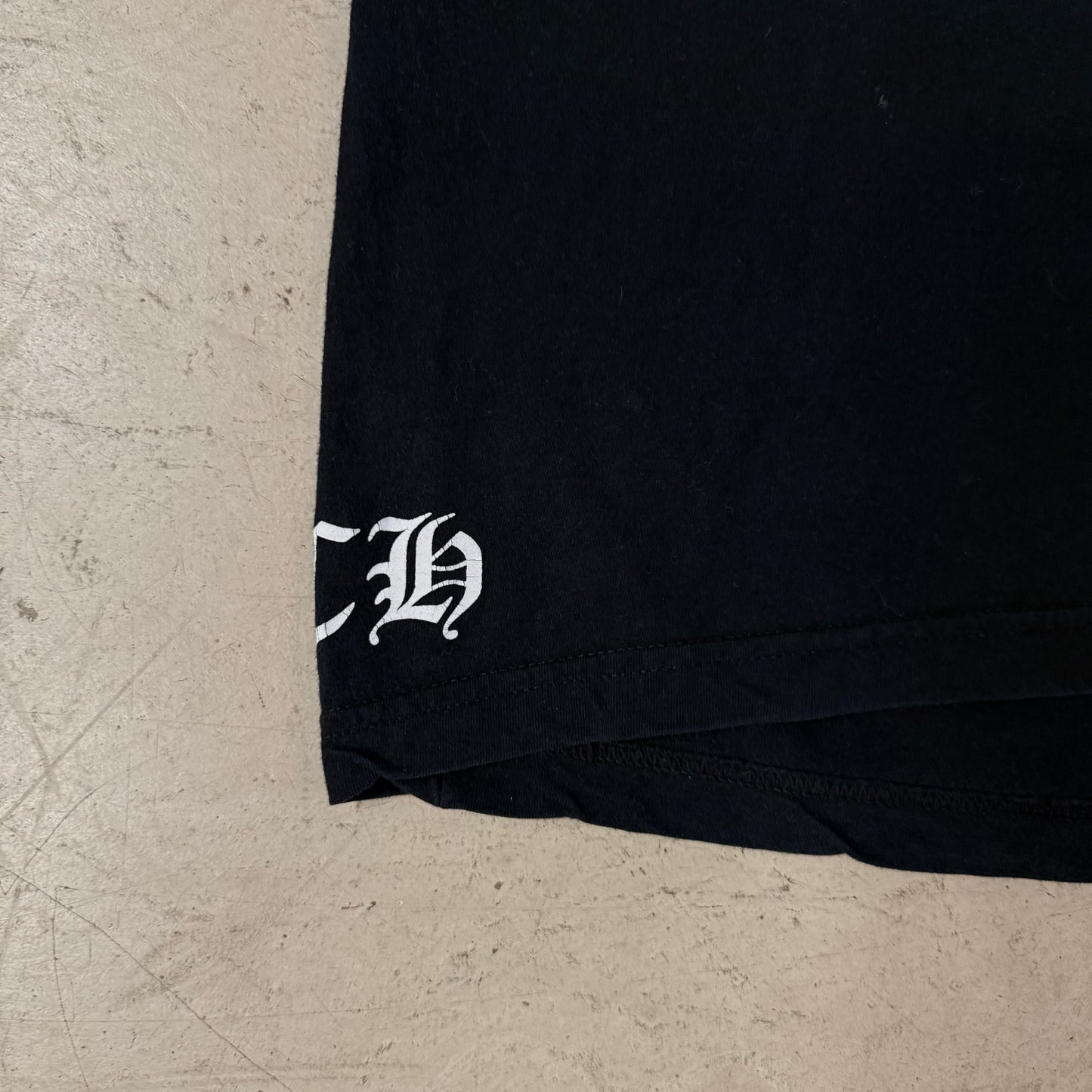 Tee Shirt Chrome Hearts Scroll Label