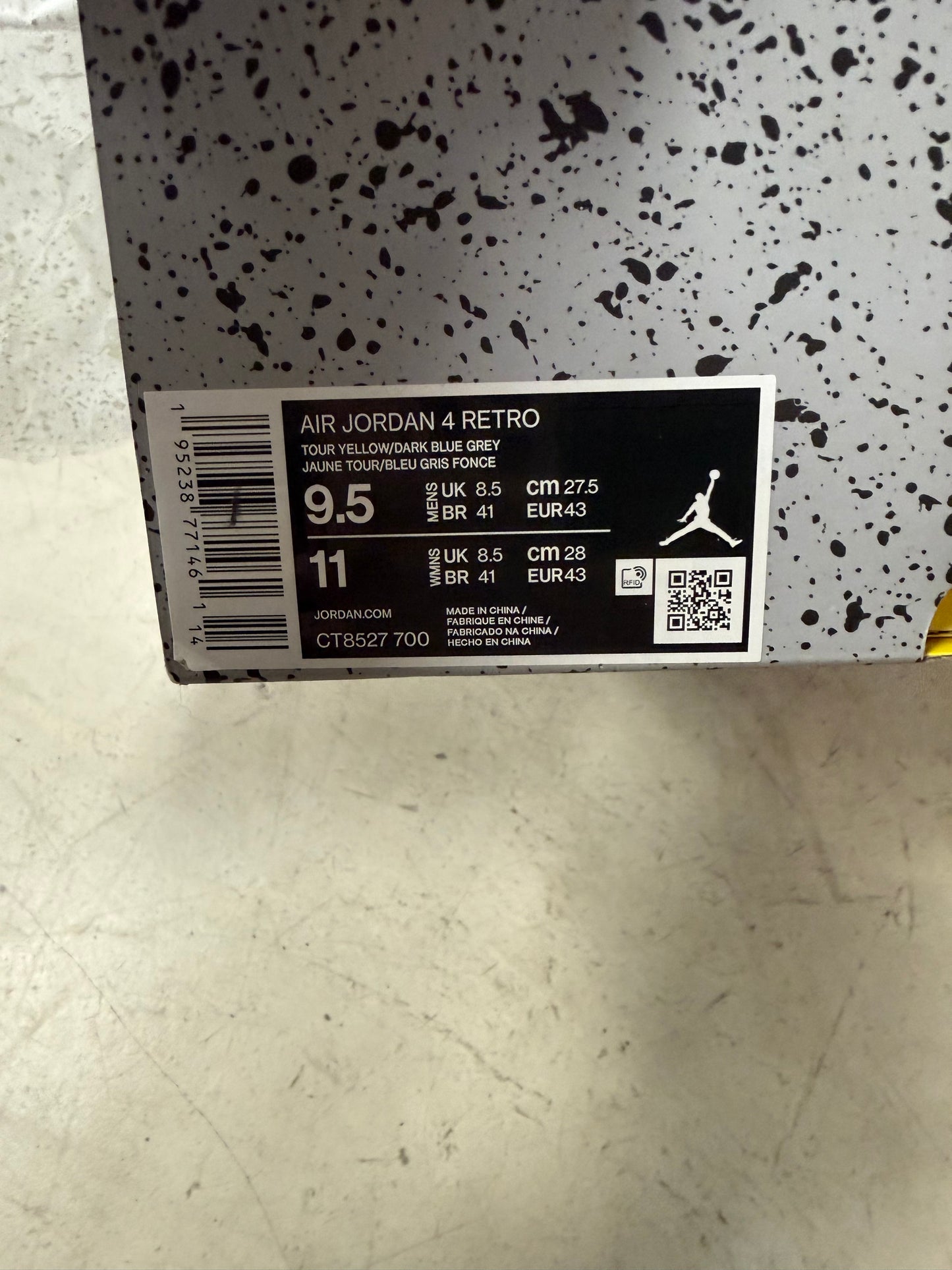 Jordan 4 Lightning 43