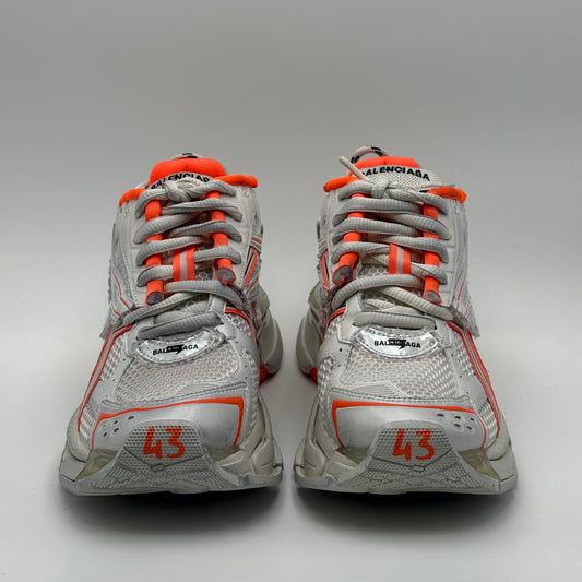 Balenciaga Runner White Orange 43
