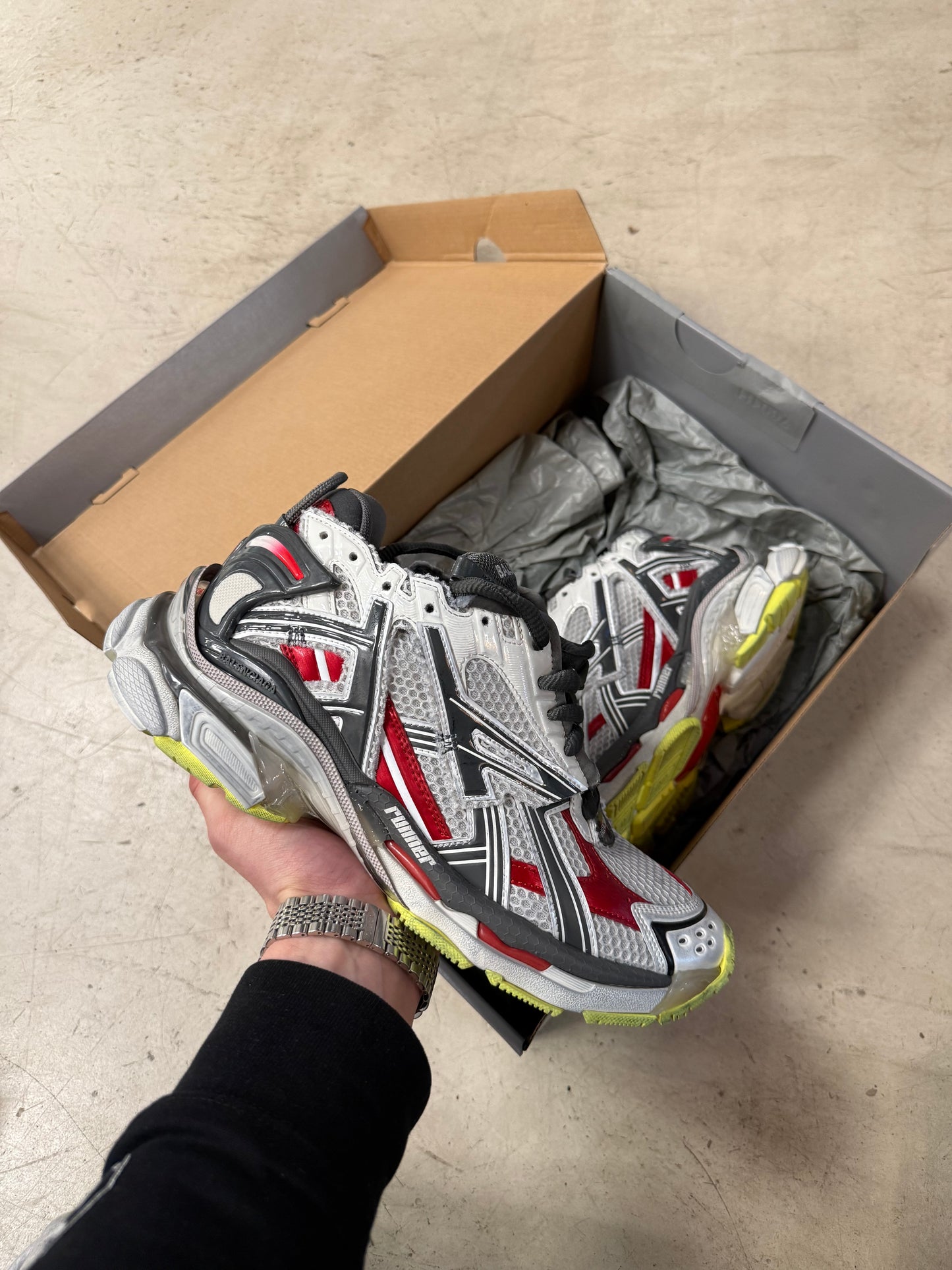 Balenciaga Runner Multi Red