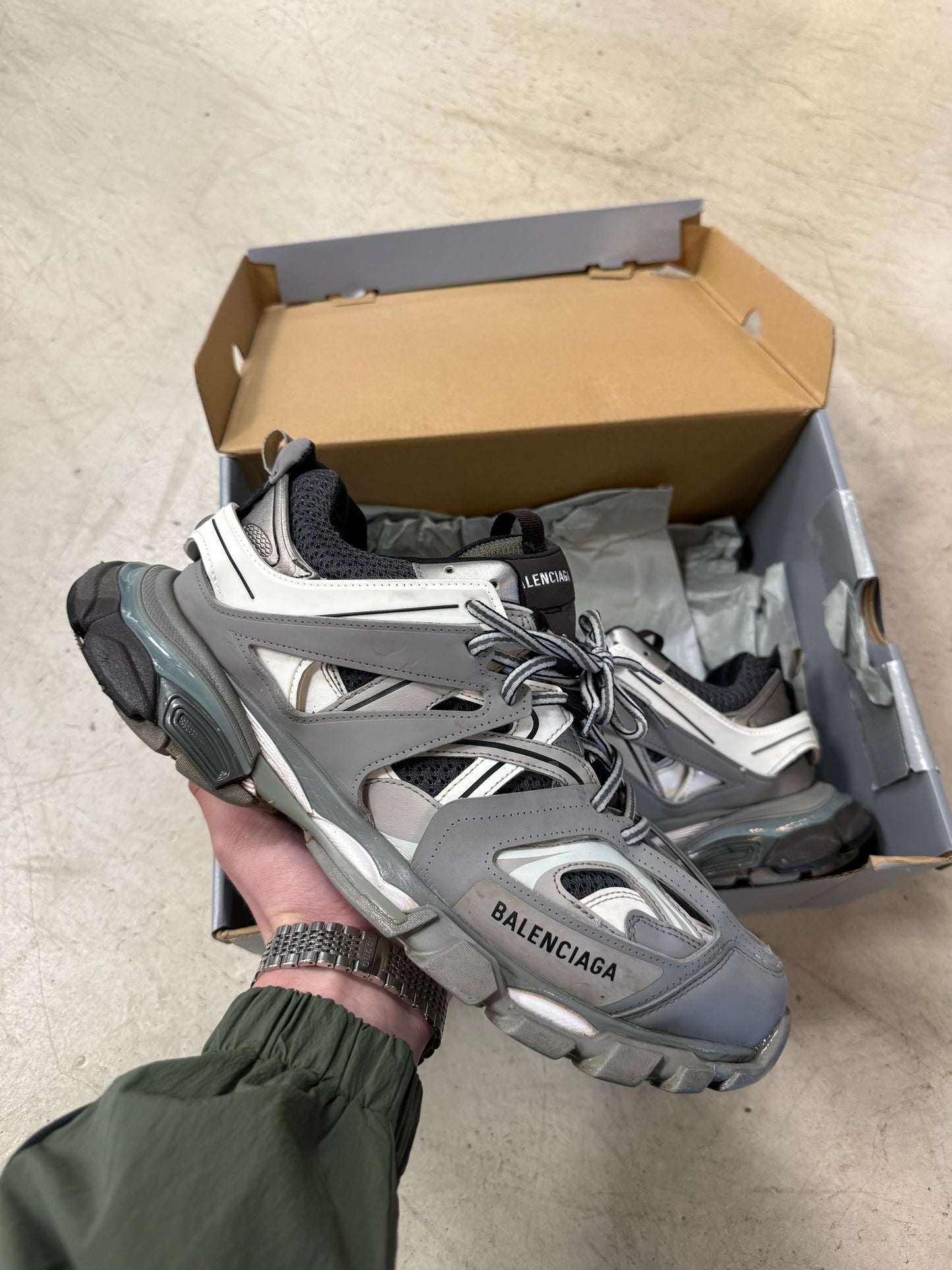 Balenciaga Track Grey 45