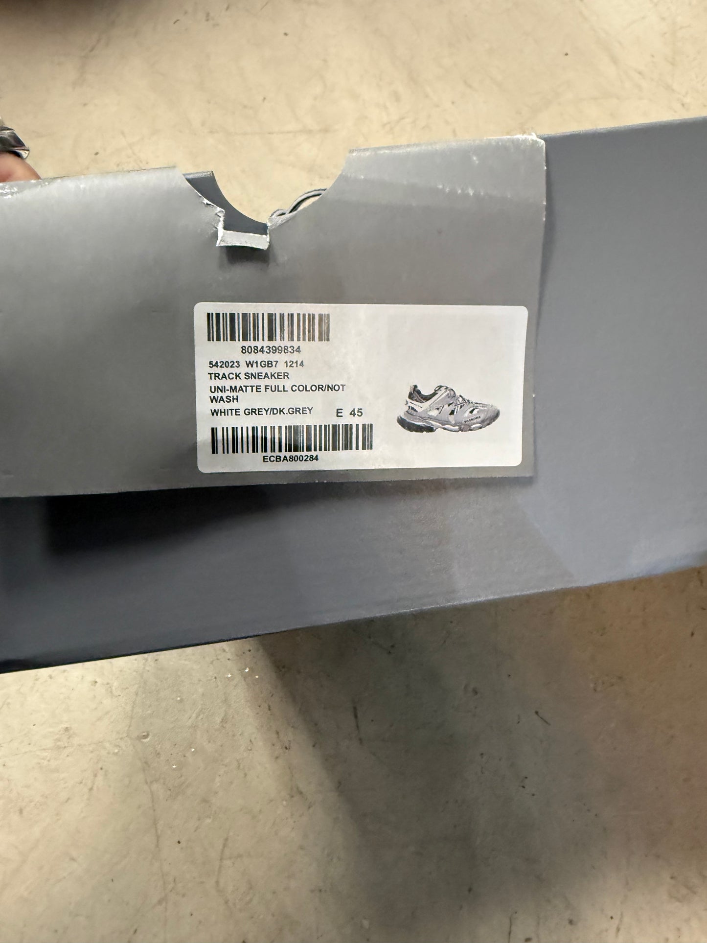 Balenciaga Track Grey 45