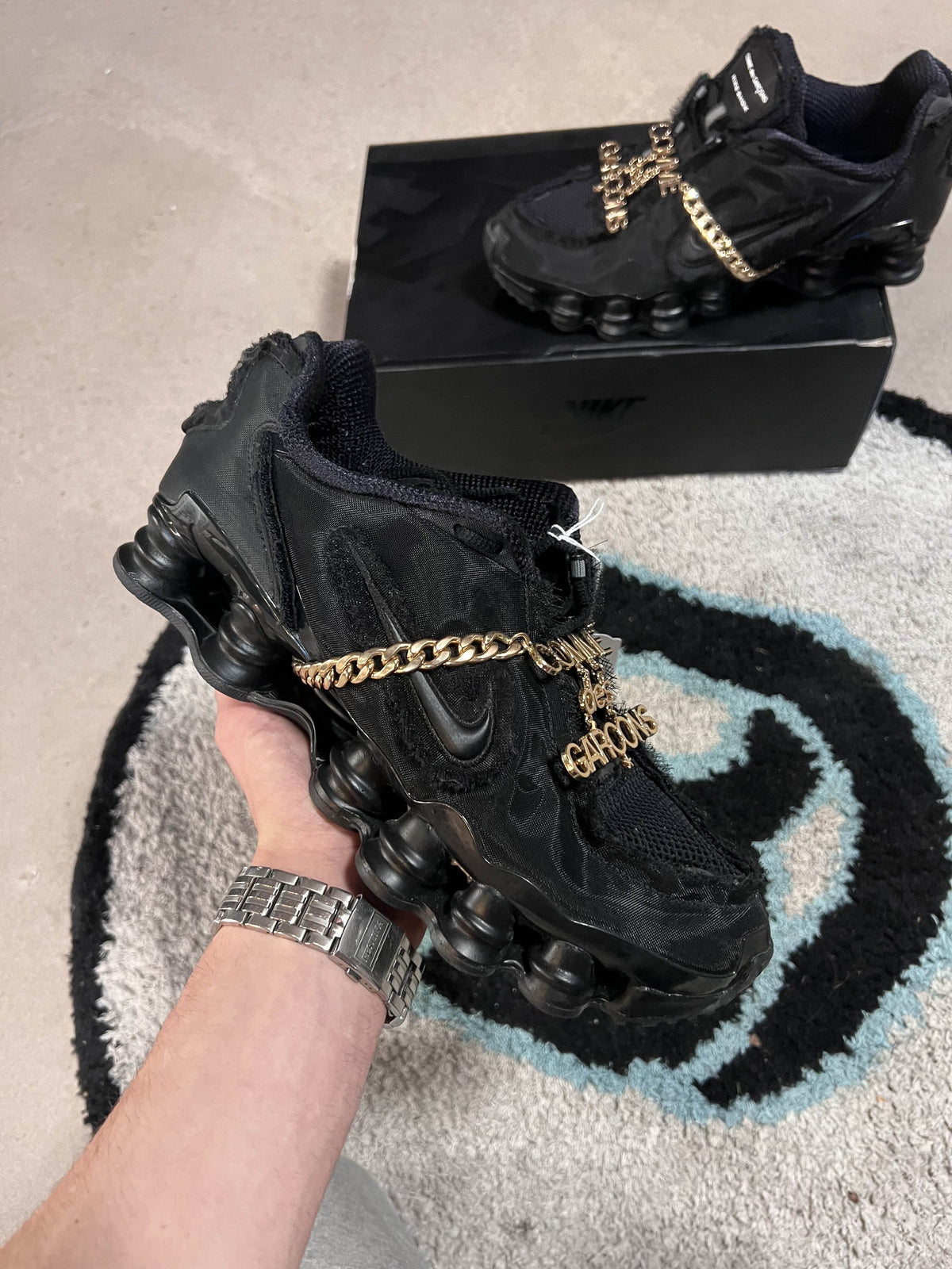 WMNS COMME des GARCONS / NIKE SHOX TL
